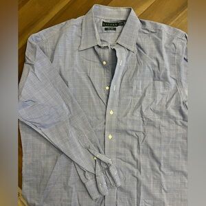 Ralph Lauren Men's Blue Plaid Shirt